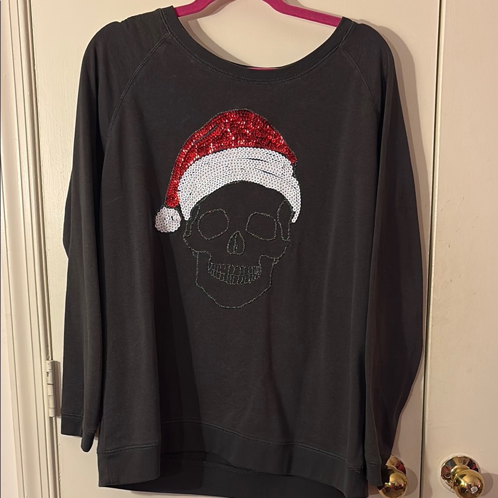 Santa Skull Holiday Sweater